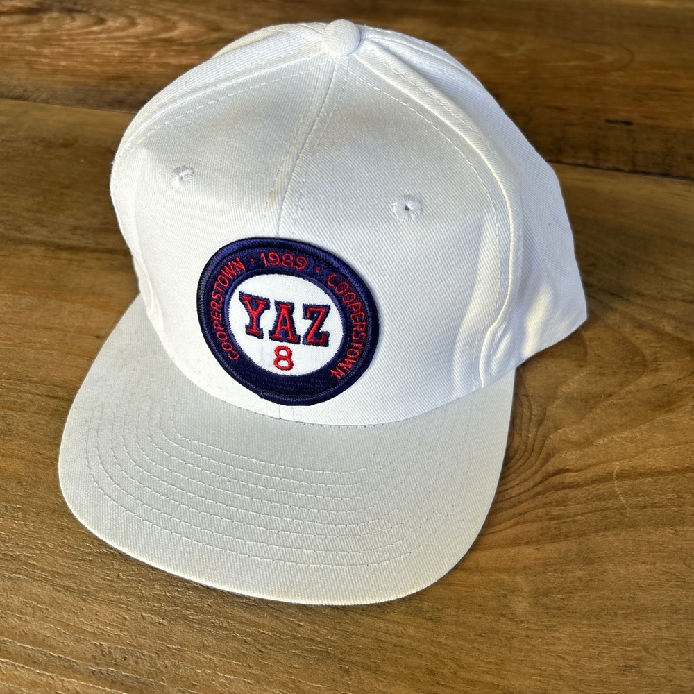 Rare VTG Carl Yastrzemski 1989 Cooperstown hall of fame inauguration SnapBack